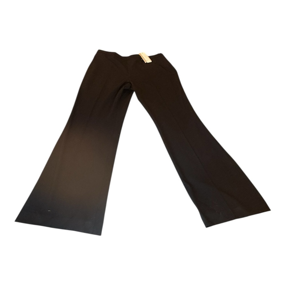 NWT‎ Preston & York black boot cut dress pants w/decorative attached belt, sz 12